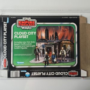 Cloud City Playset Box Flat. (Alternative Text)