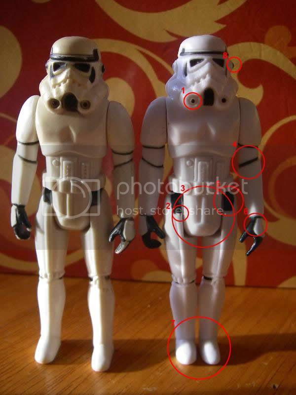 Fake vintage hotsell star wars figures