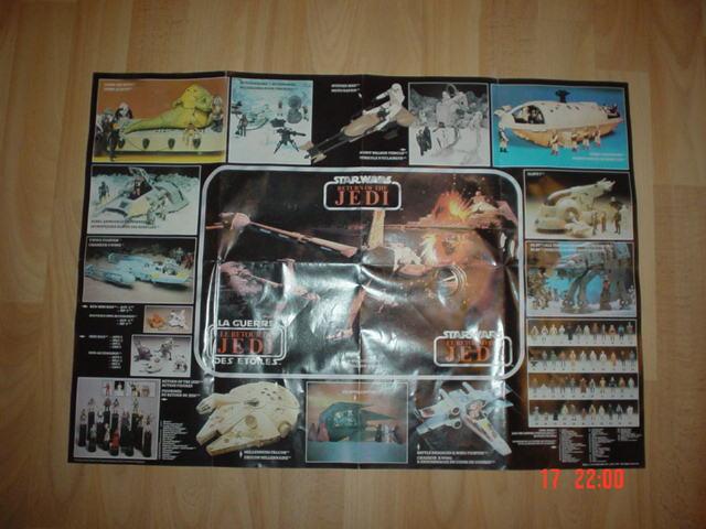 Star Wars return of the Jedi toy poster,.jpg