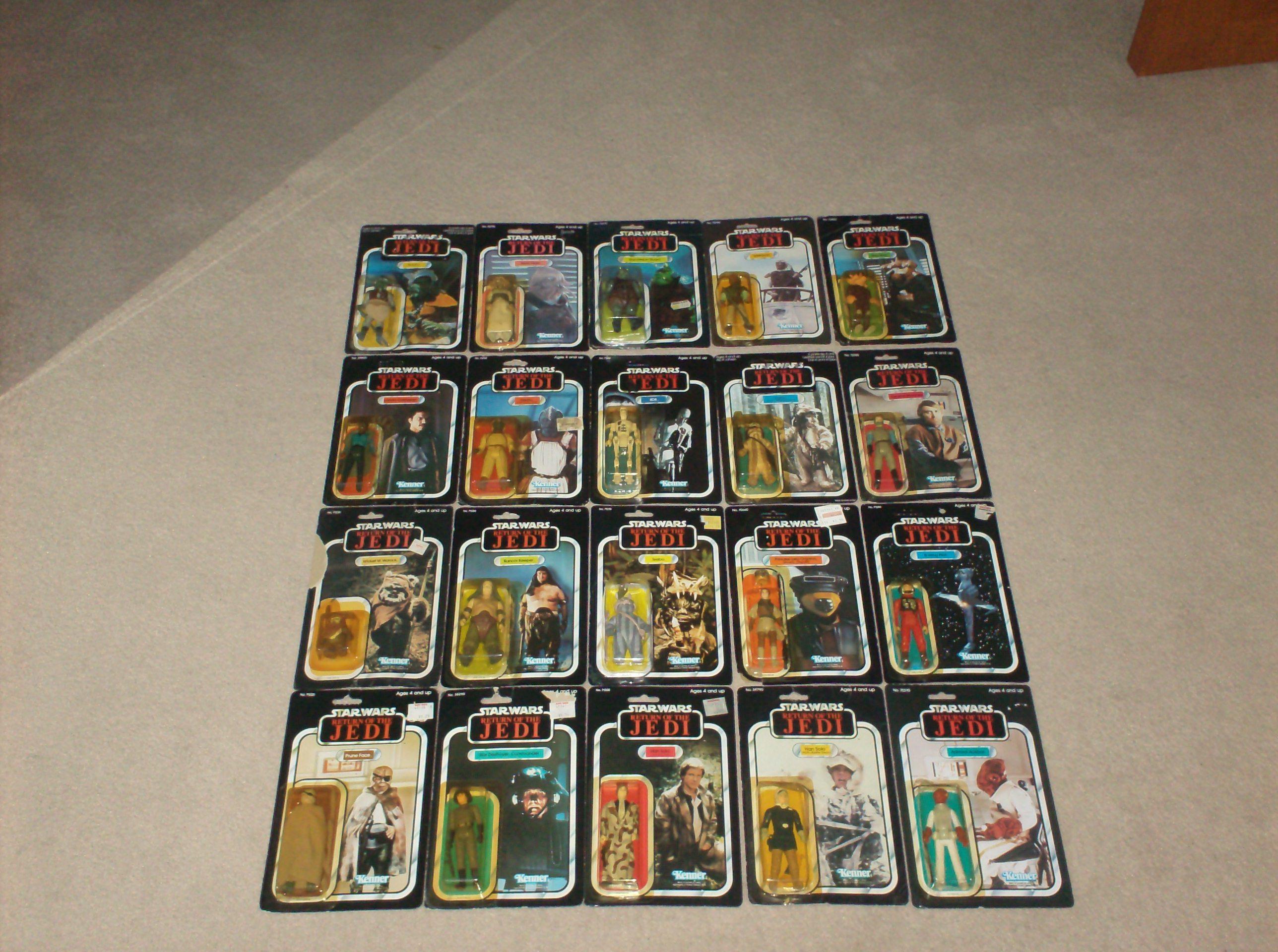 vintage star wars Rotj collection 001.JPG