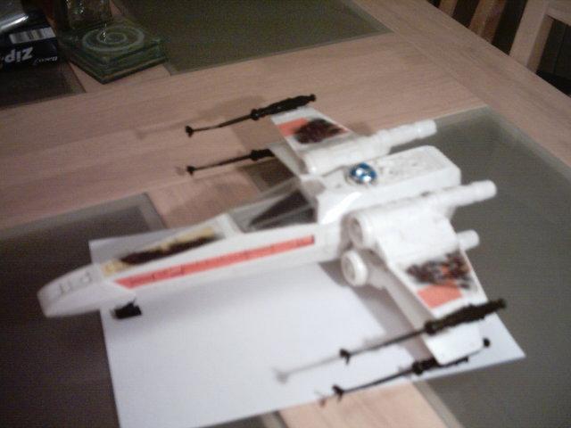 X-Wing Fighter with Battle Damage Stickers..jpg